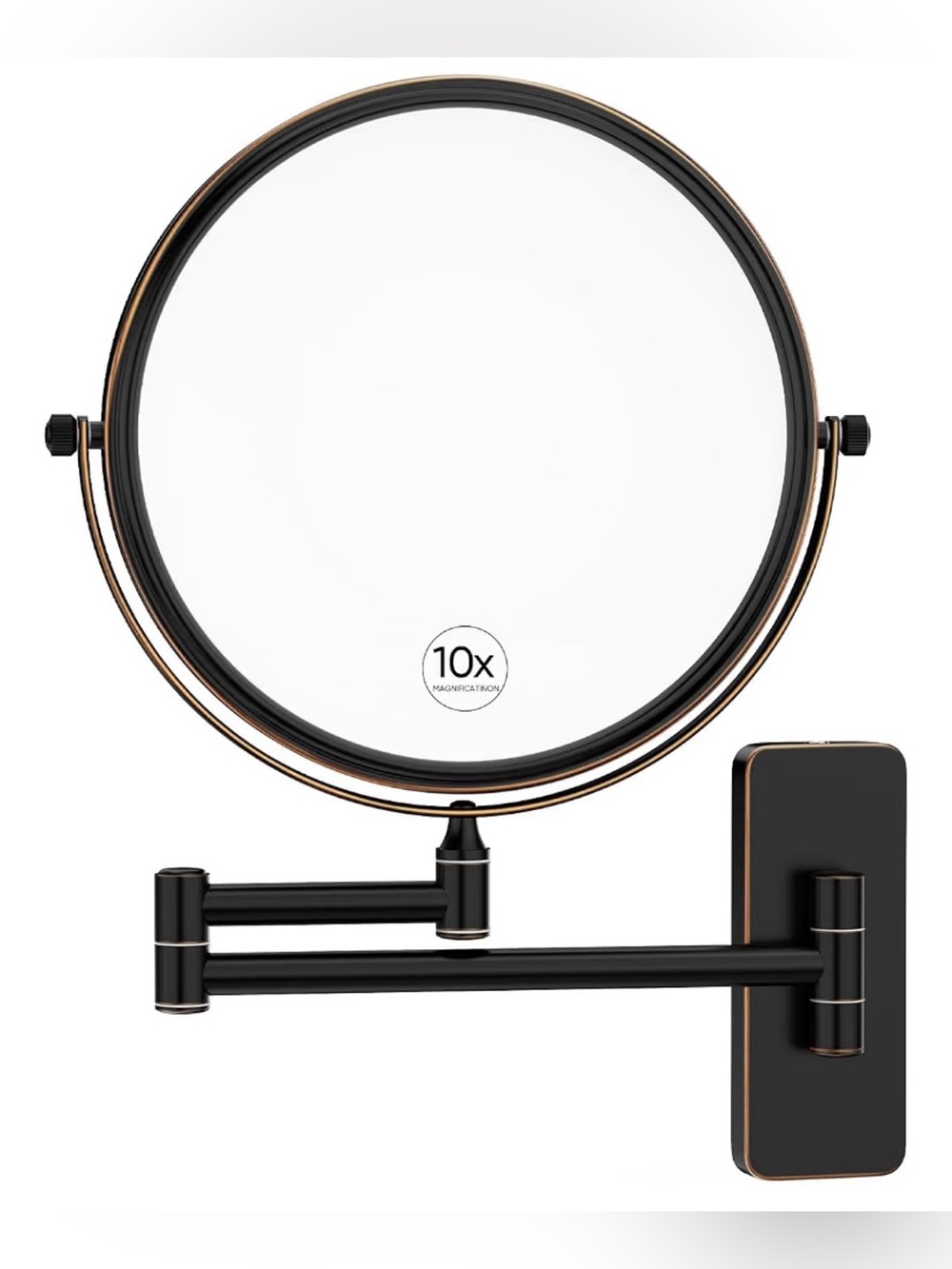 NWT- Nicesail Wall Mounted Magnifying Makeup Mirror Oil Rubbed Bronze